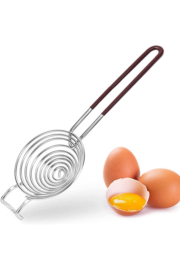 Silk Route - Egg Separator 2 Pack, Stainless Steel Egg Yolk and White Separator