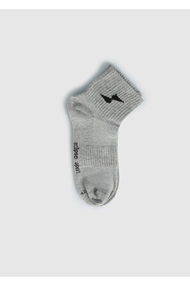 Gray Es004 Gray Quarter Single Socks