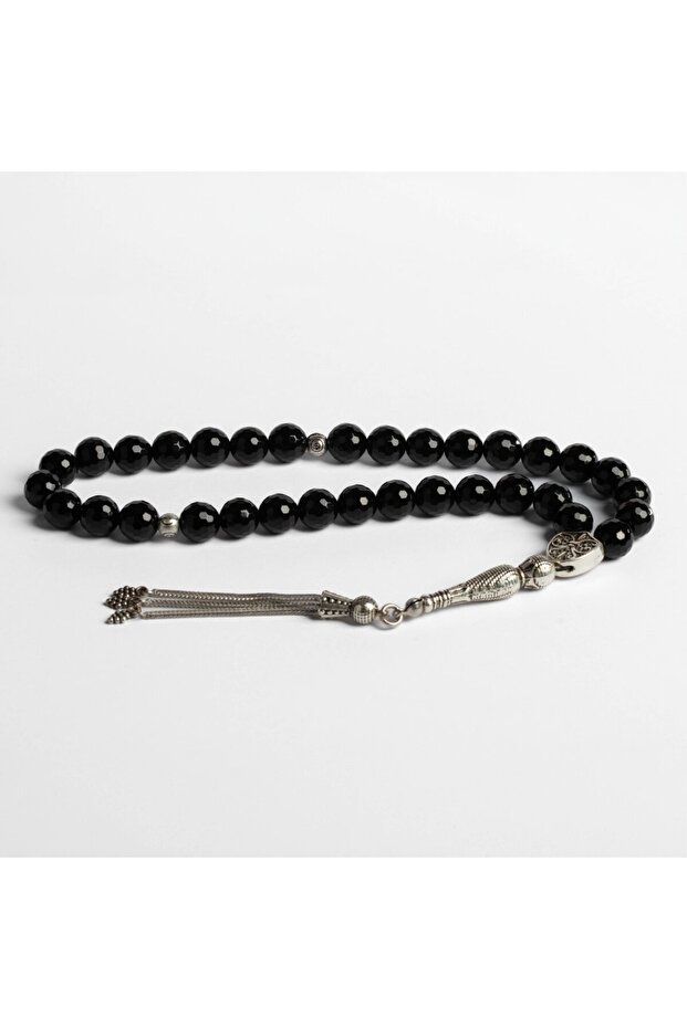 Onyx 10mm Natural Stone Rosary