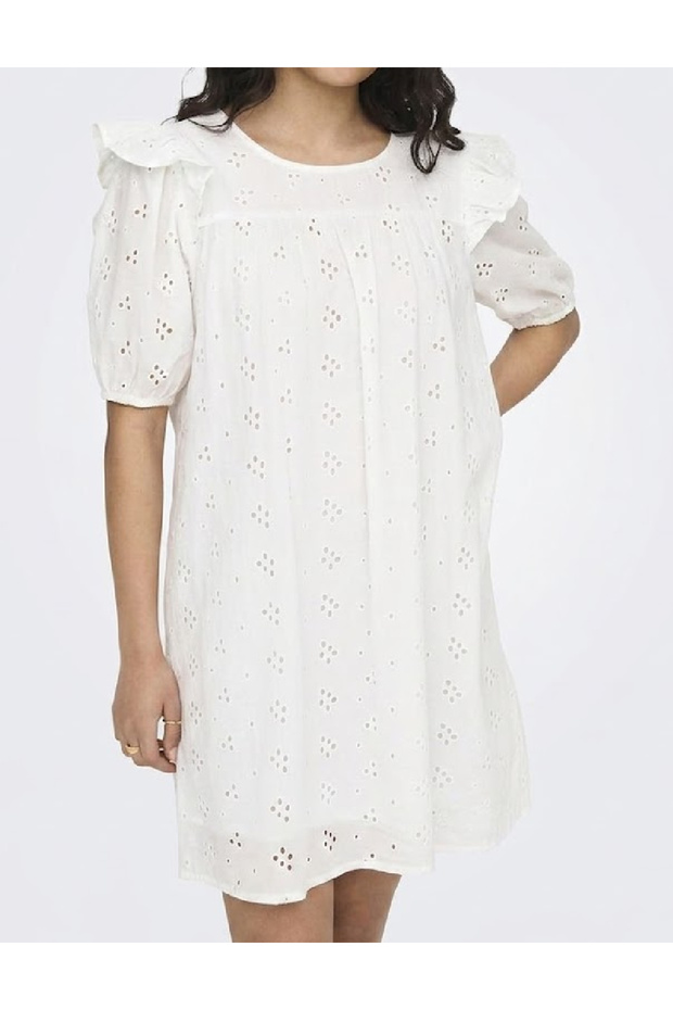 Rochie scurta, Alb - 2