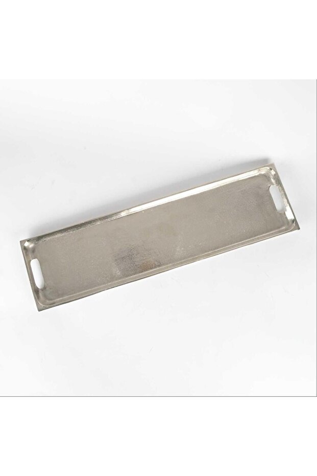 Large Silver Serving Tray from Nirvana - 4