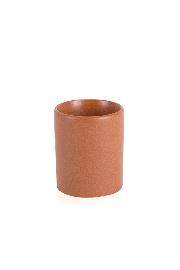 Pure linen ceramic candle