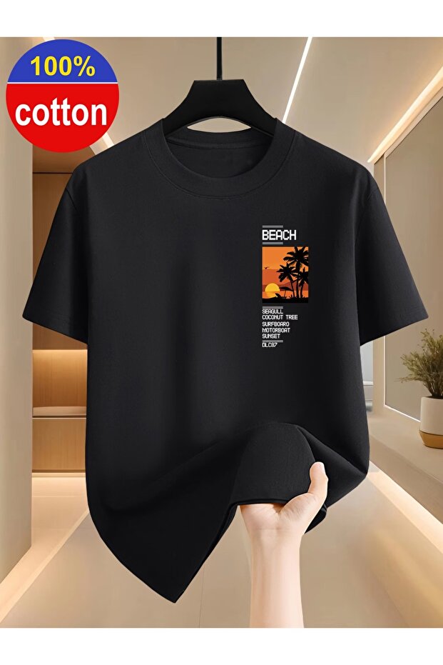 Unisex Comfortable Fit Tshrit Mixed Printed Tshirt