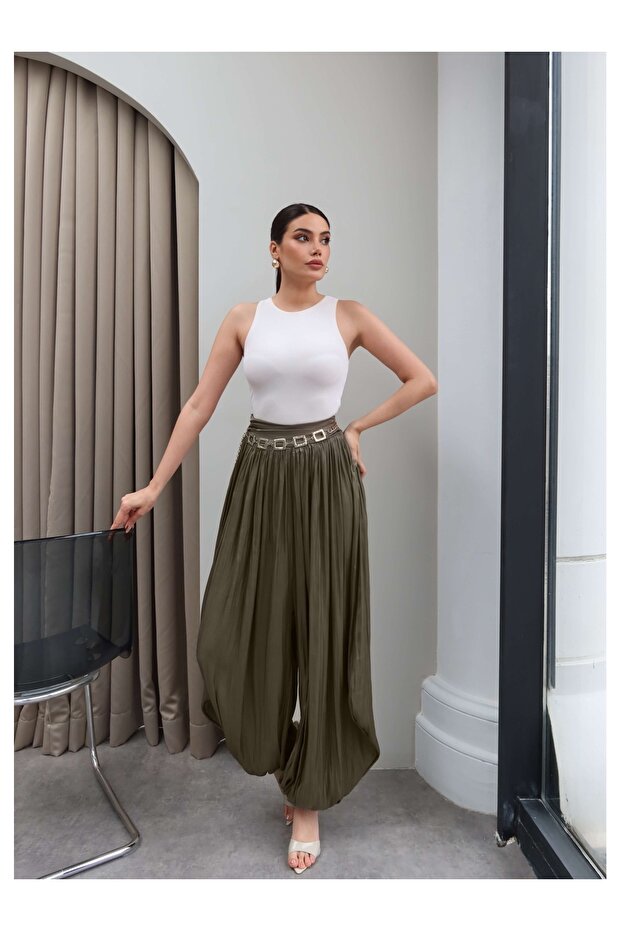 Satin Shalwar Pants