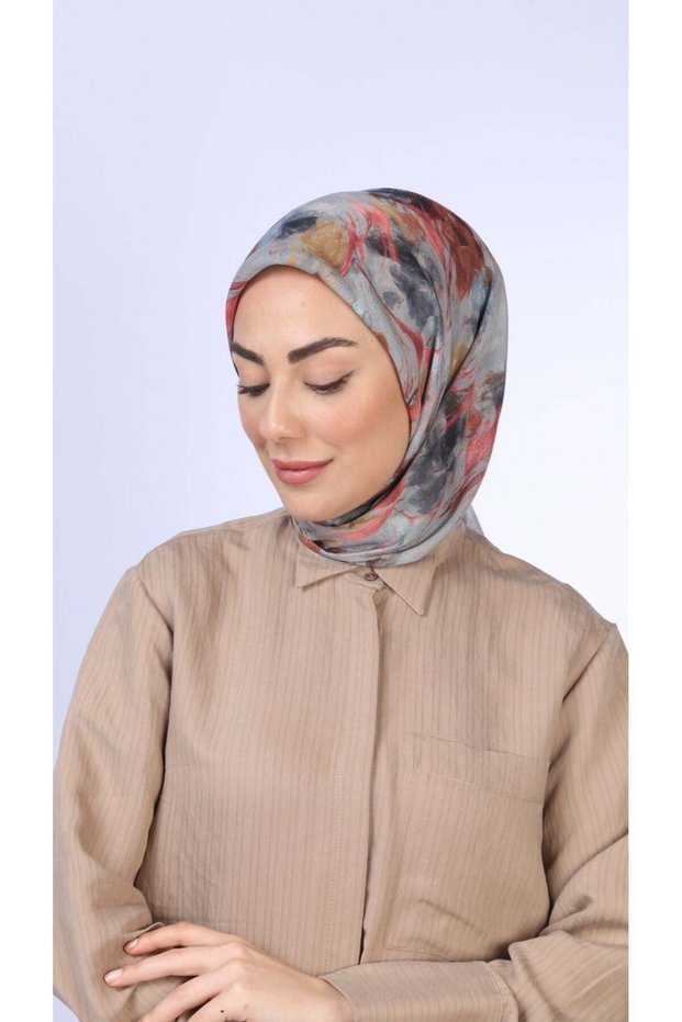 Soft Pamuk Eşarp Gri