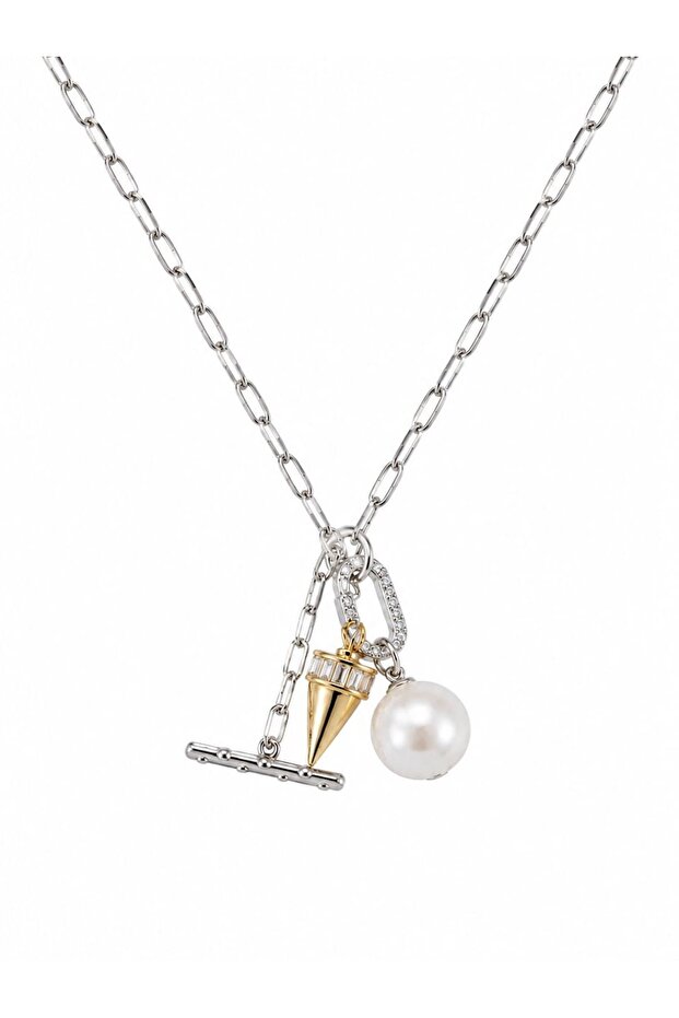 Special Series Pearl Charm Necklace