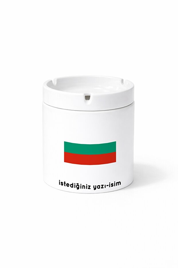 Country Bg Bulgaria Bulgaria Flag Flag Printed Ashtray Ashtray Gift