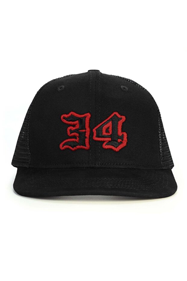 Number 34 Snapback Hat - 1