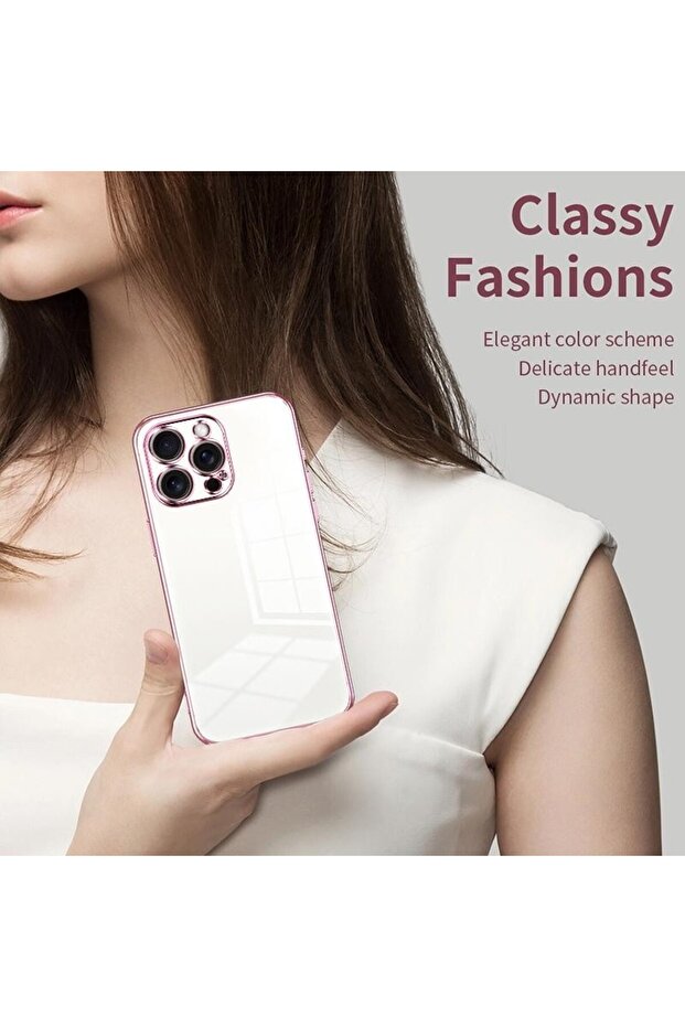 Electroplating Θήκη Σιλικόνης Silver (Apple iPhone 16 Pro Max) - 3