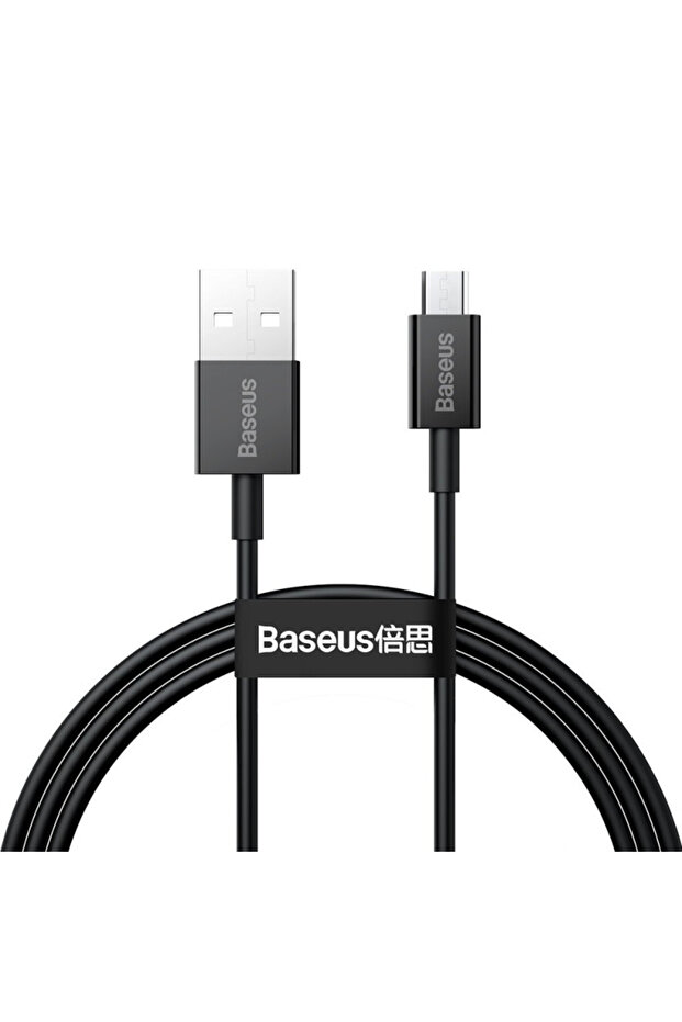 Cablu USB micro USB 2A 1m negru - 1