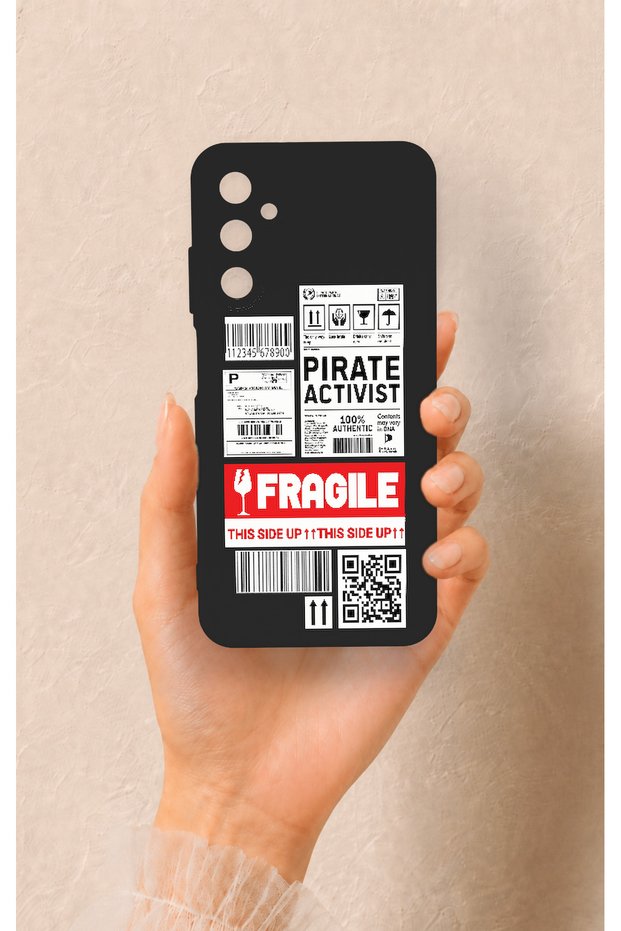 Samsung A05S Compatible Fragile Patterned Silicone Case