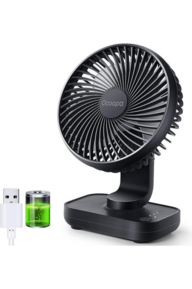 Mini Handheld Fan, Small Handheld Fan Portable with Base, USB Desk Fan Rechargeable Personal Cooling Fan for Office Travel Outdoors