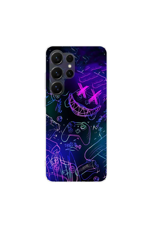 Samsung Galaxy S25 Ultra Compatible Graffiti 4 Design Transparent Case