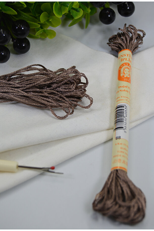 Hand Embroidery Silk, Laundry Silk, Rayon, Shiny Silk Texture, Colorfast