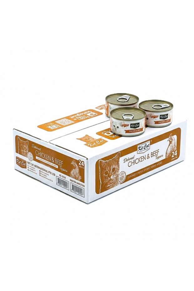 Deboned Chicken & Beef Toppers 80g Pack of 24