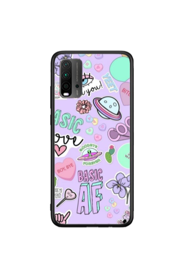 Xiaomi Redmi 9T Basic AF Black Glossy Θήκη