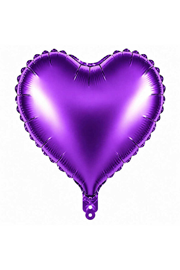 Heart Foil Balloon Purple (18 Inches)