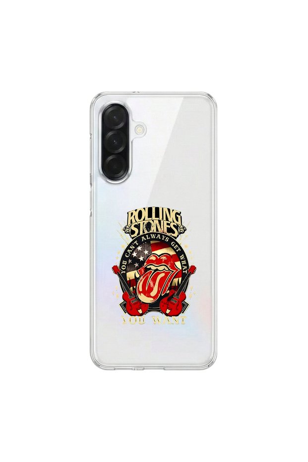 Samsung Galaxy A56 Compatible Metal 15 Design Transparent Case