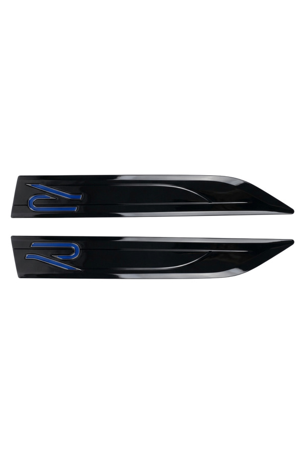 R Fender Emblem 2-Pack Blue 182-2