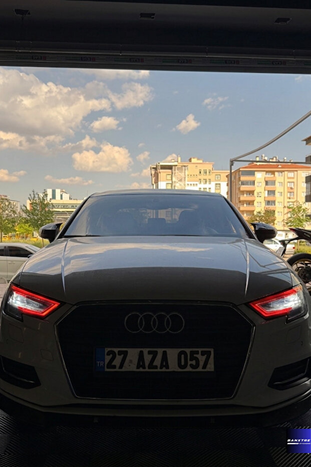 Audi A3 Sedan Compatible Headlight Film Sticker Headlight Design Sticker (Right and Left)
