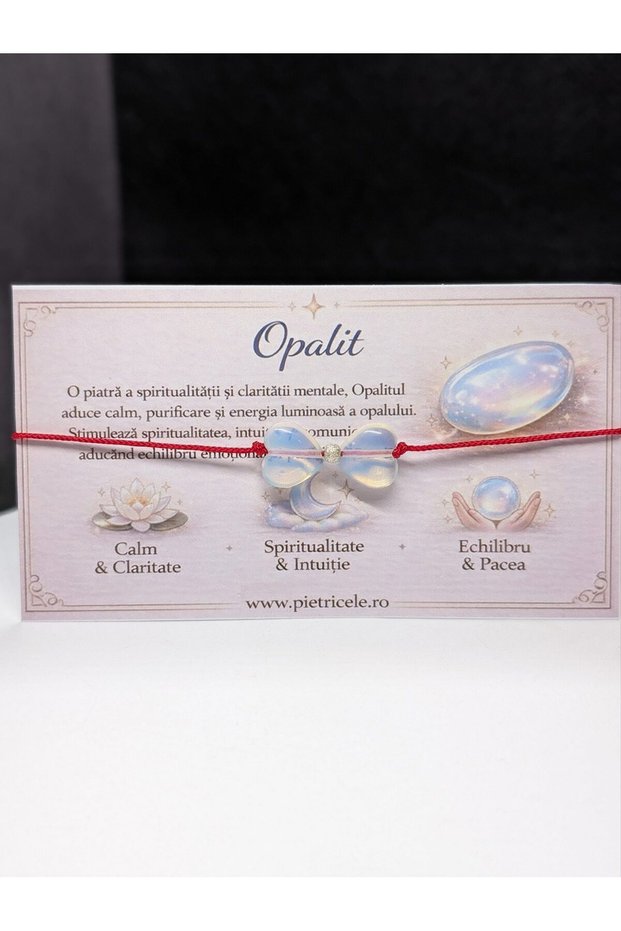 Bow Bracelet - Opalite