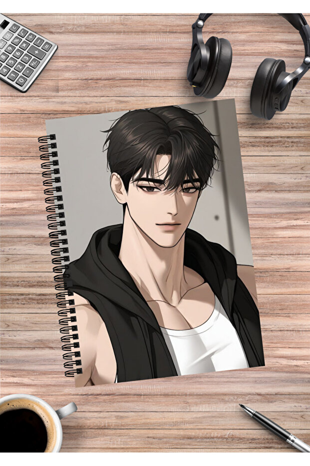 Jinx Jaekyung Dan Bl Anime Spiral Notebook A5 (50 Sheets)