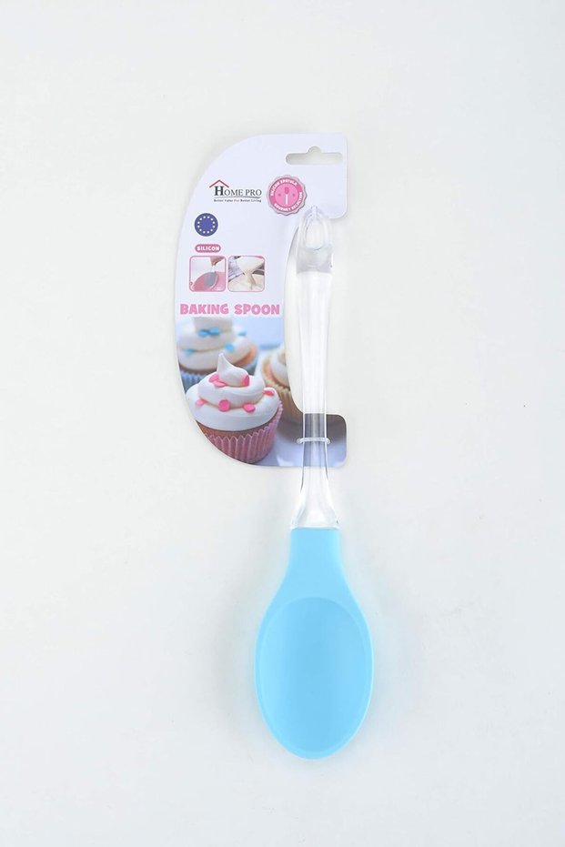 Home Pro Silicon Head Baking Spoon, Assorted Color, GR-2870