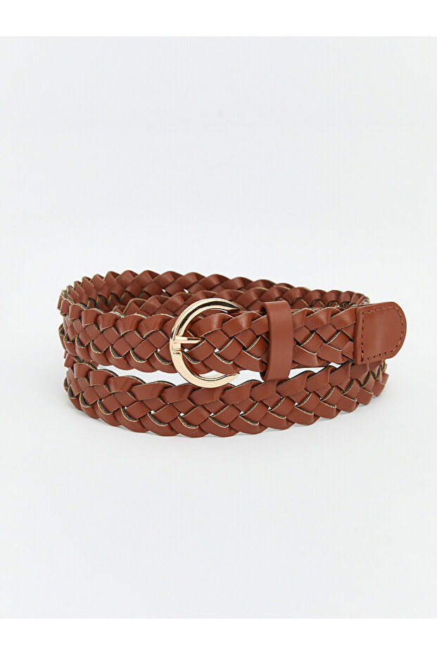 Nevavm Braided Women's Belt with a Difference