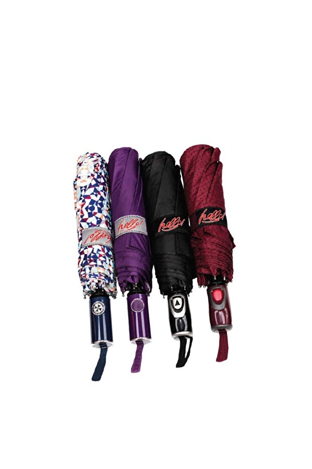 3-Fold Automatic Open UV Umbrella, Assorted
