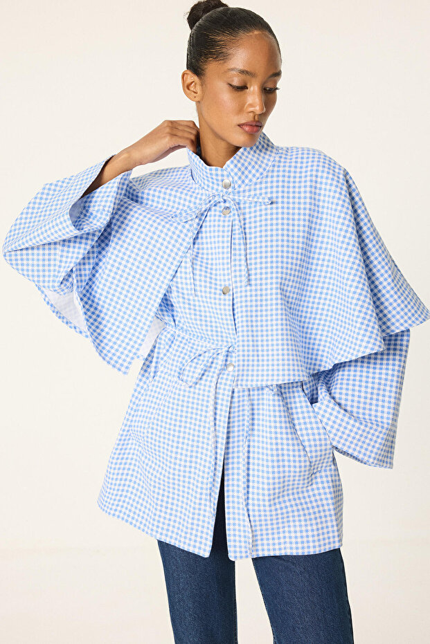 Pöti̇kareli̇ Volanli Cape Jacket