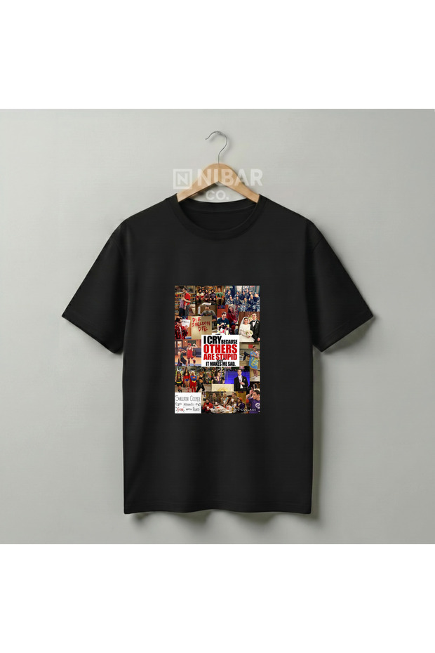 The Big Bang Theory Special Design Premium Unisex Oversize 100% Cotton T-Shirt