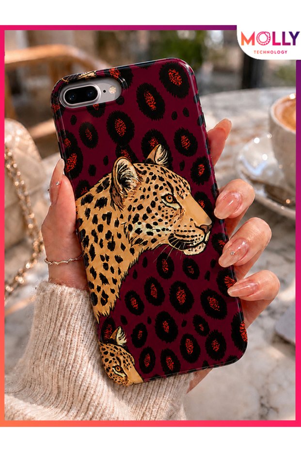 Cherry Rotten Wild Aura Pattern Silicone Case for iPhone 7 Plus