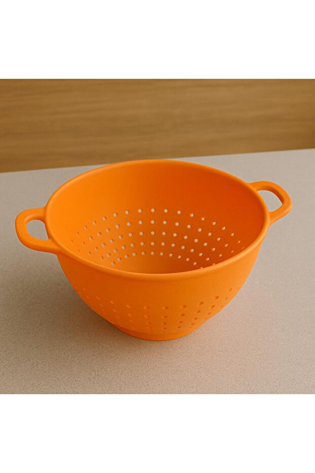 BS B&S Plastic Colander 5L with Handle | Large Kitchen Strainer Bowl | BPA-Free Food-Grade Material | Ideal for Washing Vegetables, Fruits, Pasta | Durable & Easy to Clean Kitchen Accessory