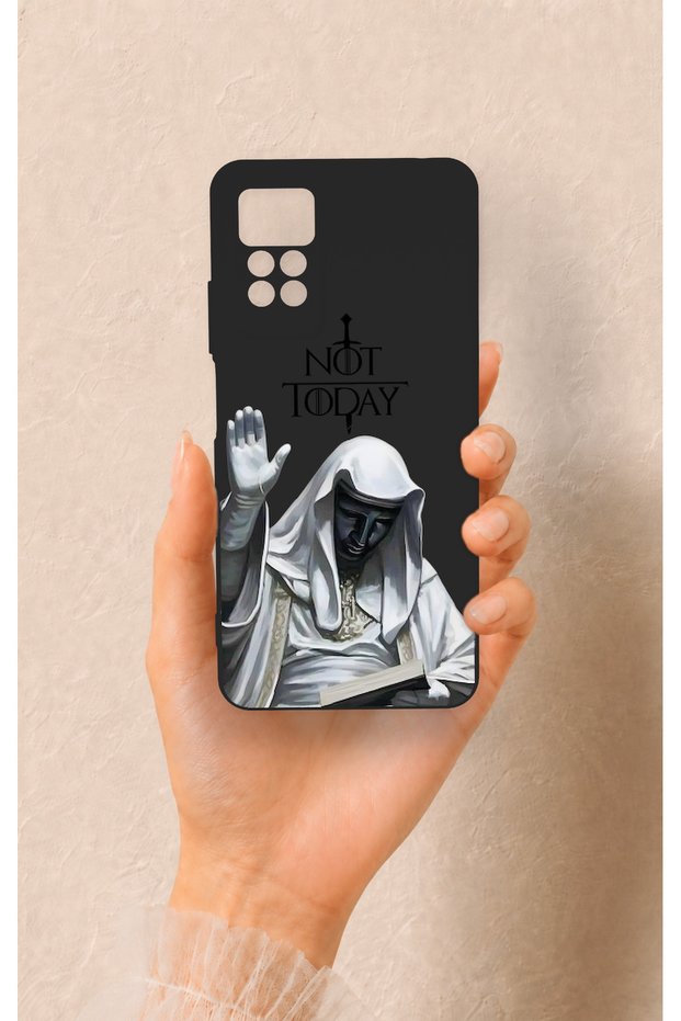 Redmi Note 11 Pro 4g Compatible Not Today Patterned Silicone Case