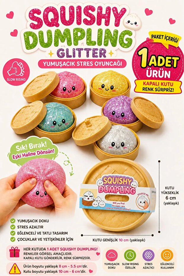 SİMLİ - SQUİSHY DUMPLİNGS SÜRPRİZ OYUNCAĞI