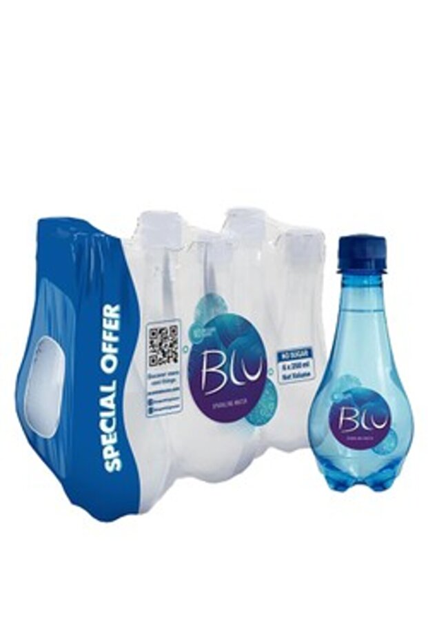 Blu Sparkling Water 250ml x 6 Special Offer
