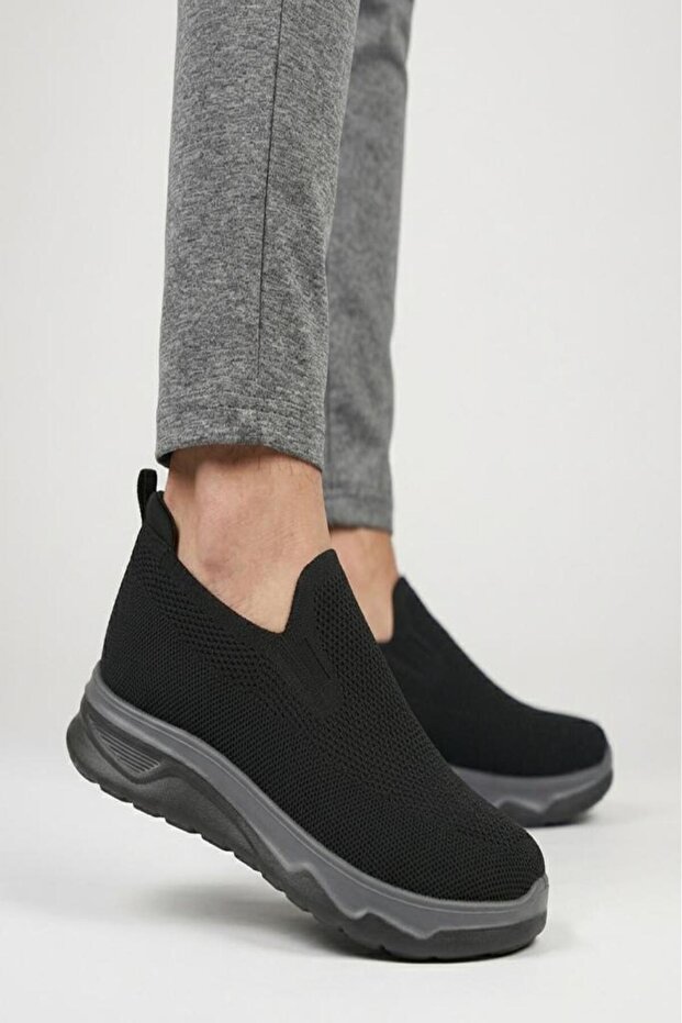 Point 03517 Men's Orthopedic Laceless Sports Shoes