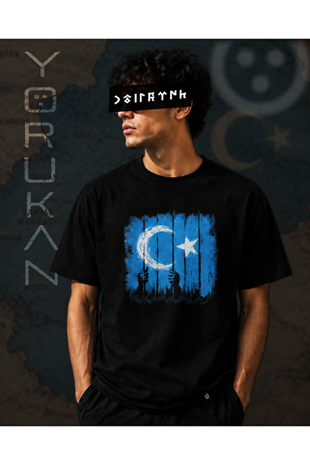 D. Türki̇stan - Printed Unisex Regular Fit T-Shirt