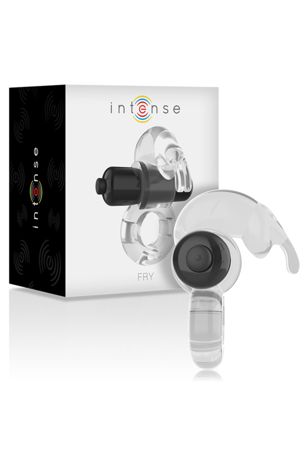 Inel Penis Vibrator Transparent - 1