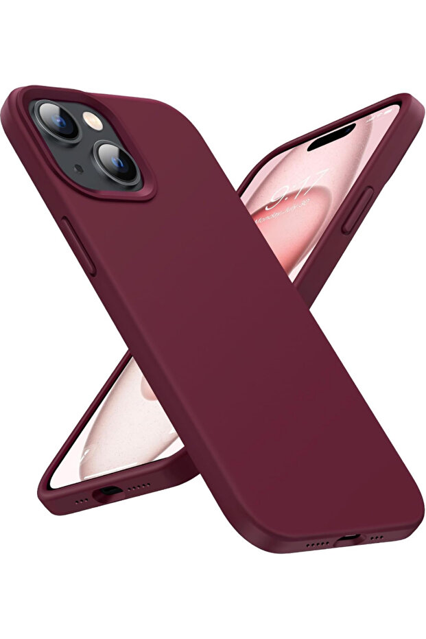 Silicone Case for iPhone 15 Plus 6.7" Hypoallergenic Comfortable Grip Enhanced Protection | WIDGETS MATRIX