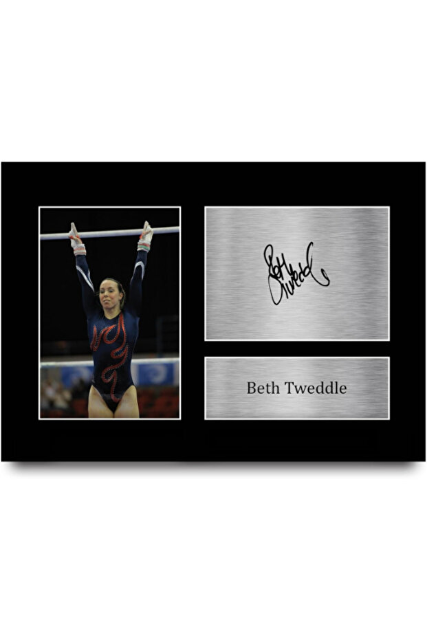 A4 Beth Tweddle Great Britain Olympics Gifts Printed Signed Autograph Picture for Olympic Memorabilia Fans - A4
