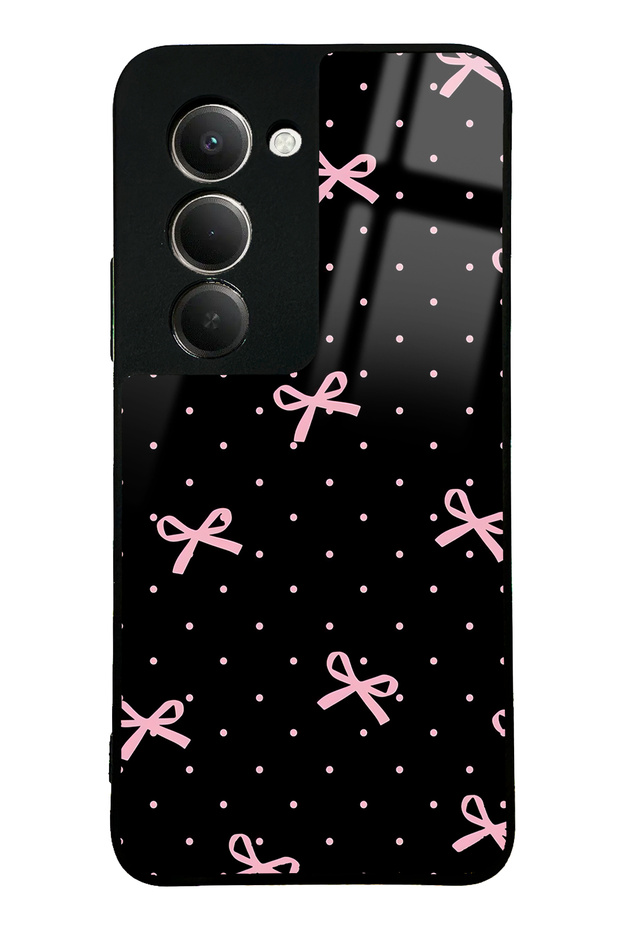 Xiaomi Redmi 15 Glossy Phone Case with Pink Ribbon Design