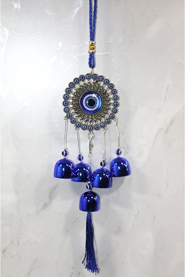 Metal Evil Eye Bead Bell Alk3516
