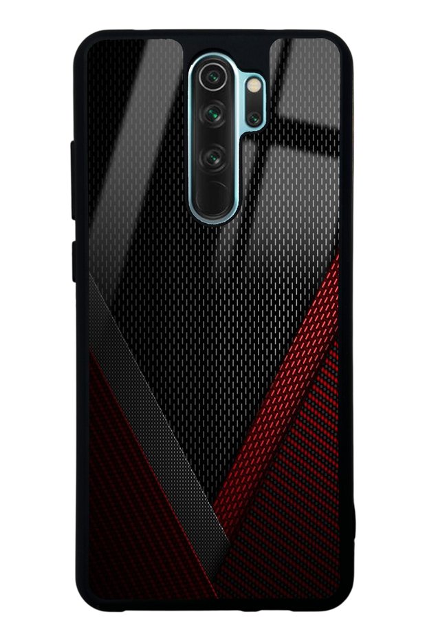 Xiaomi Redmi Note 8 Pro Red Tracer Design Glossy Phone Case
