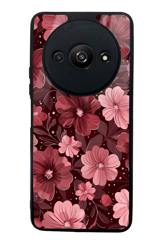 Xiaomi Redmi A3 Velvet Burgundy Design Glossy Phone Case