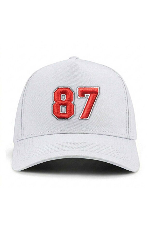 Number 87 Molded Baseball Cap