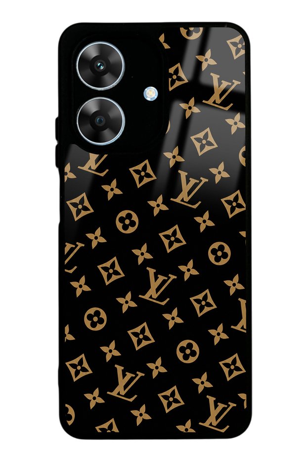 Realme Note 60 Black Lv Design Glossy Phone Case