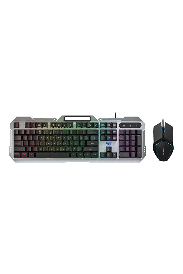 F2023Combo Wired Membrane Gaming Keyboard and Mouse | Black