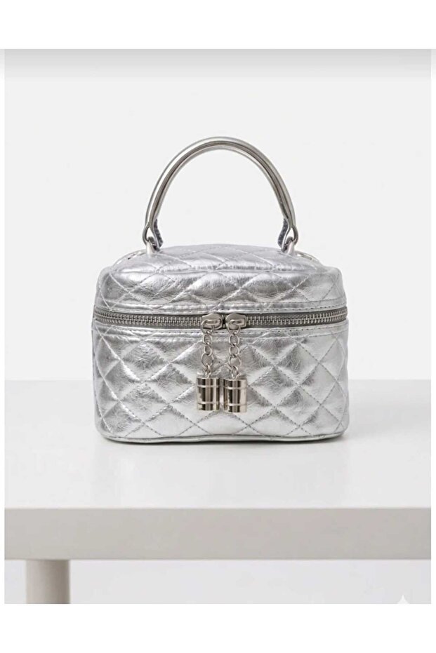 Mercan Stores Mini Box Chain Strap Crossbody Hand and Shoulder Bag