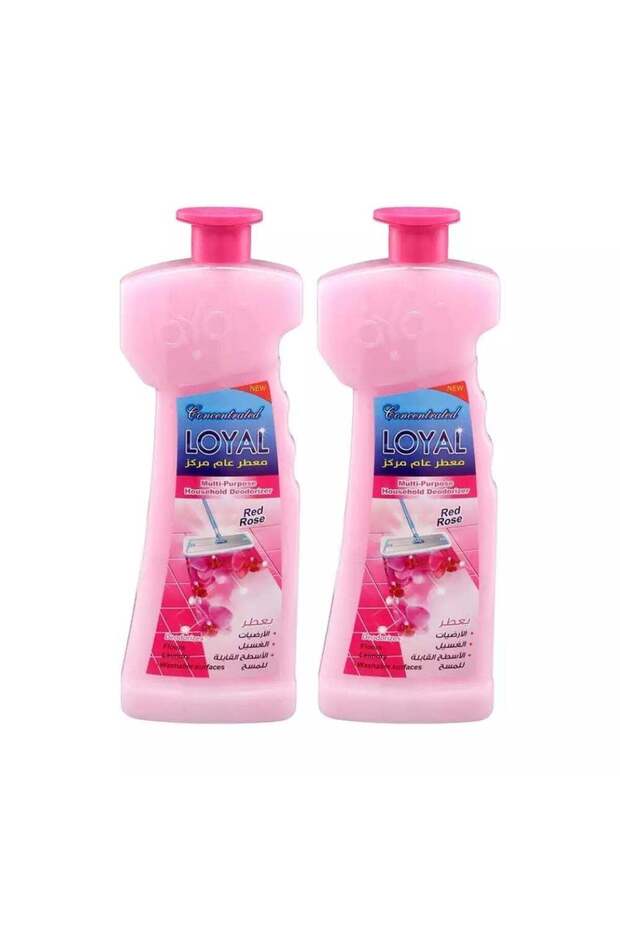 Concentrated Multi-purpose Household Deodorizer with Red Rose Fragrance- 2X700ml